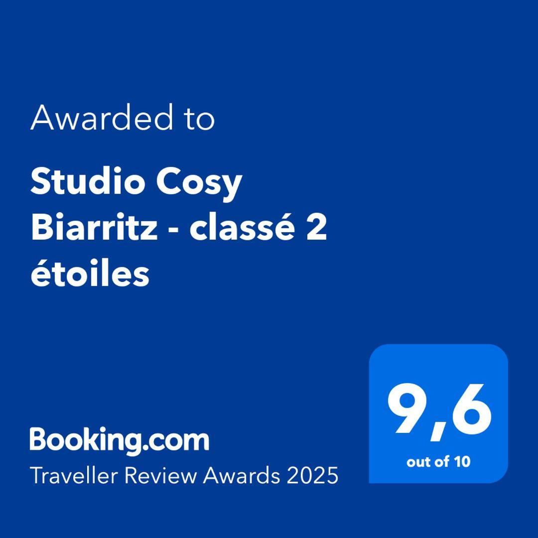 Studio Cosy Biarritz - Classe 2 Etoiles Exteriér fotografie